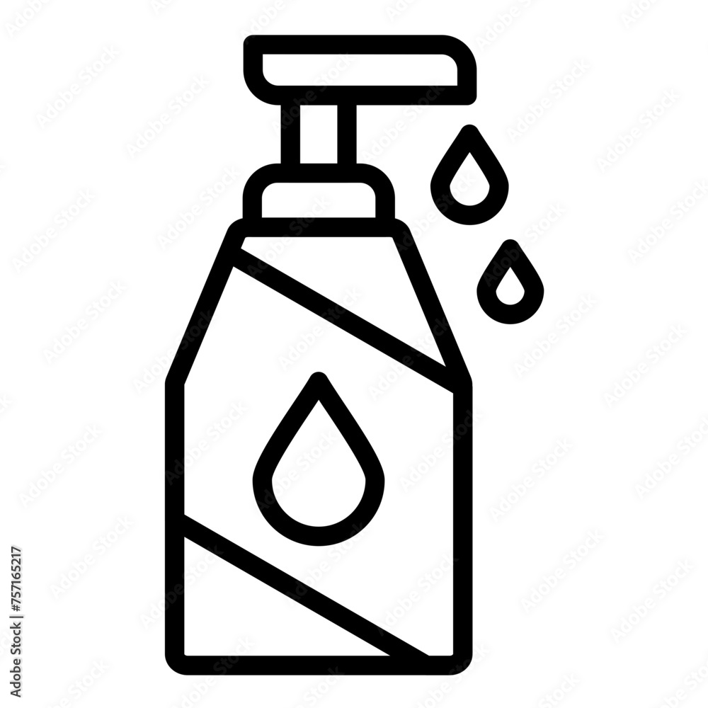 Vector Design Hand Soap Icon Style Vector Design Hand Soap Icon Style