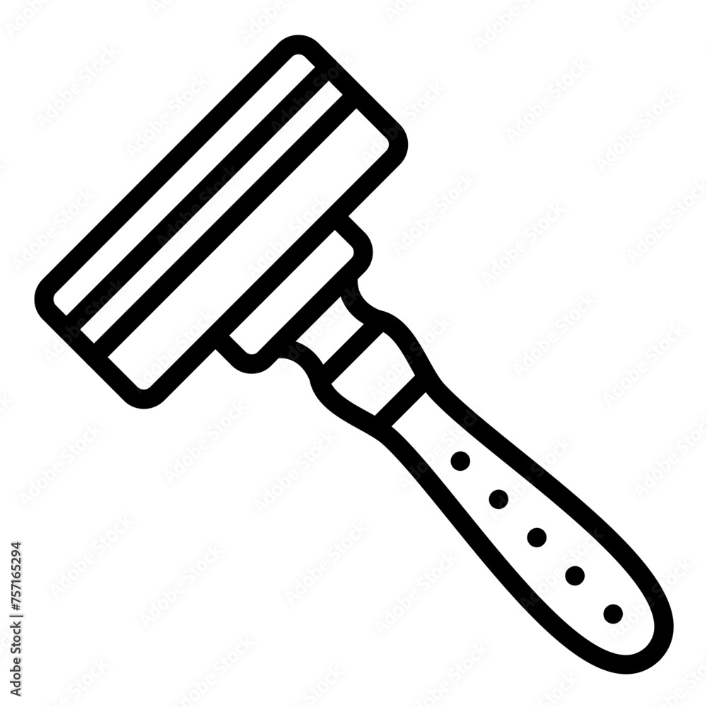 Vector Design Razors Icon Style Vector Design Razors Icon Style