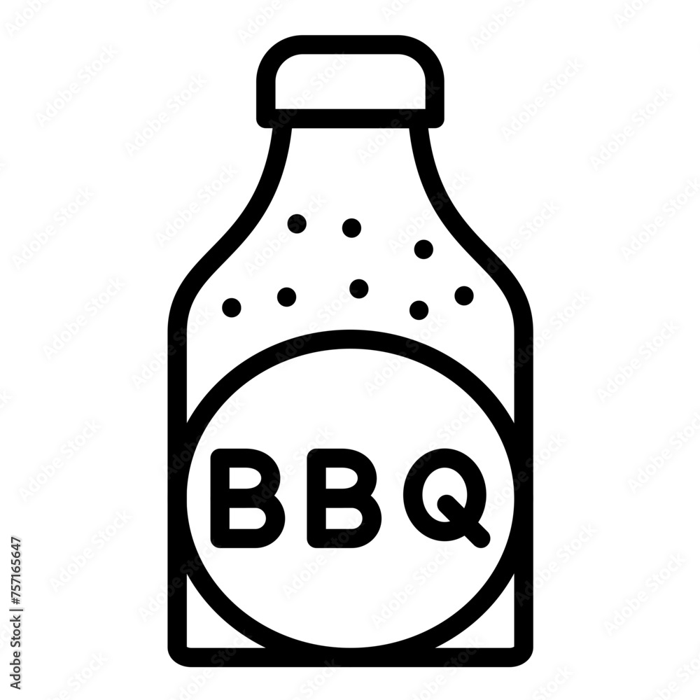 Vector Design BBQ Sauce Icon Style Vector Design BBQ Sauce Icon Style