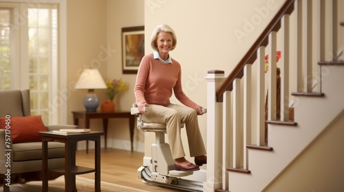 Portable Stair Assistance for Elderly