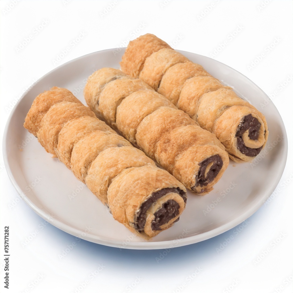 Puff Roll with Cream Puff Roll with Cream