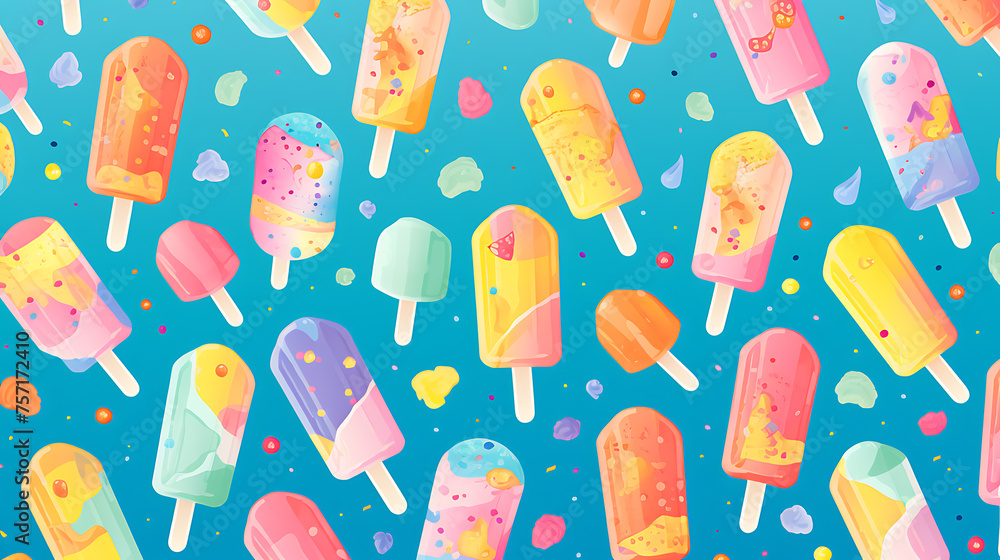 ice cream pattern ice cream pattern
