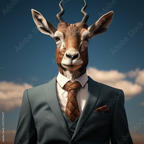 Gazelle in a suit © Michael Böhm
