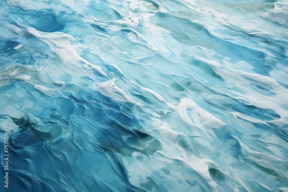 Abstract Ocean with Natural Luxury Texture, Marble Swirls and Agate Ripples Reflected in the Water Abstract Ocean with Natural Luxury Texture, Marble Swirls and Agate Ripples Reflected in the Water