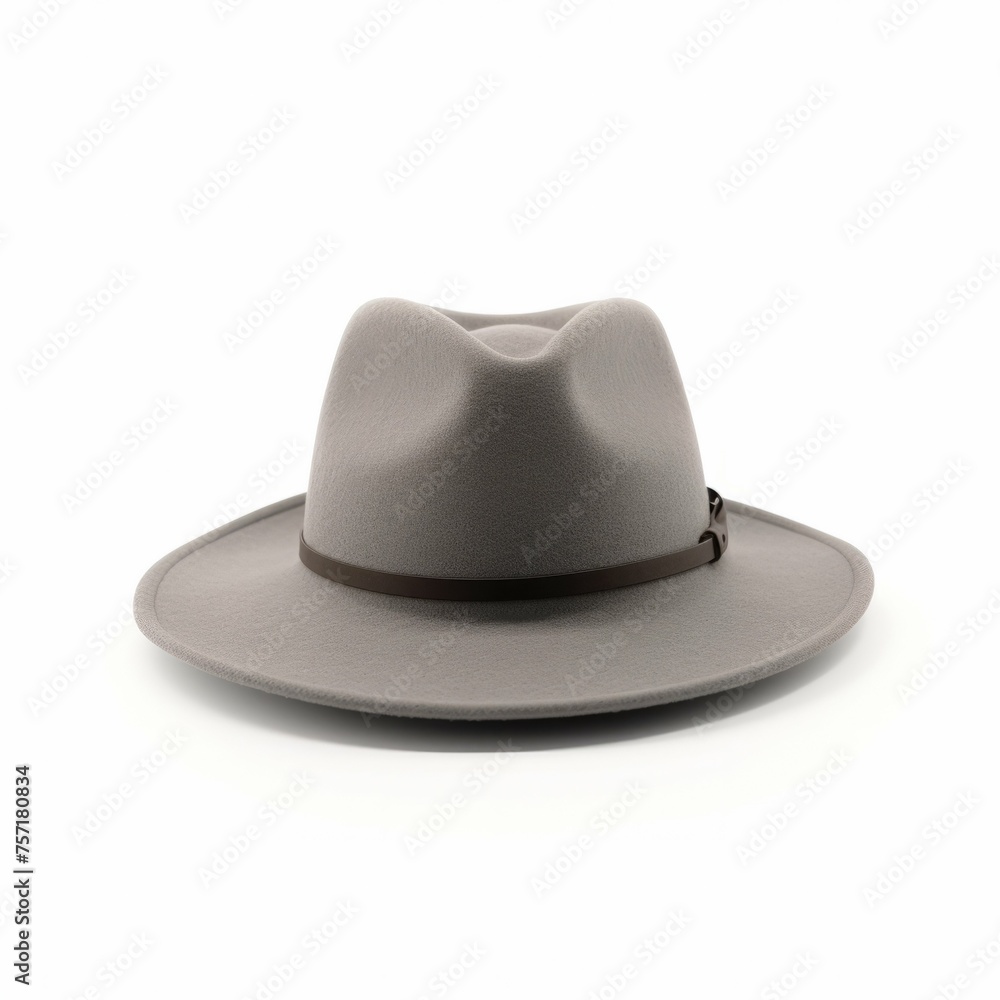 Gray Hat isolated on white background Gray Hat isolated on white background