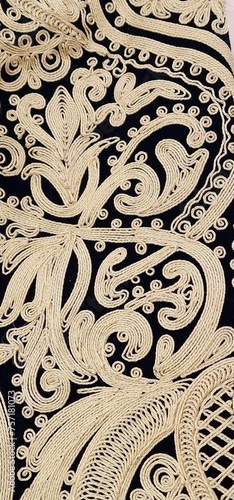 Traditional motifs on Albanian clothes