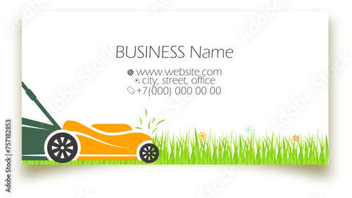 Business card concept for beekeeper, honey production and sale