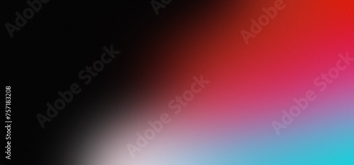 Abstract blurred grainy gradient background texture. Colorful digital grain soft noise effect pattern. Lo-fi multicolor vintage retro. VHS Glitch Texture