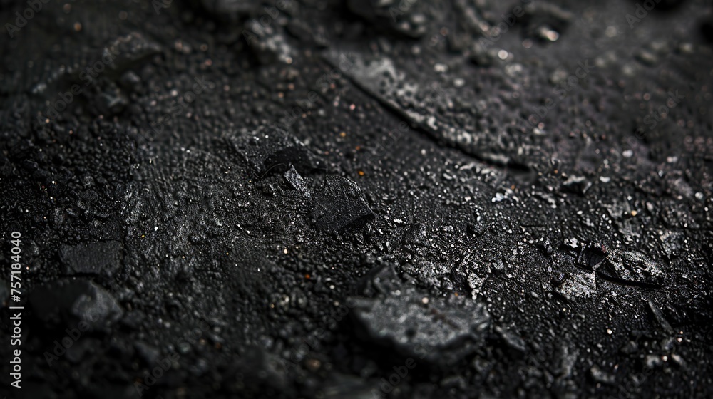 This image captures the complex texture of carbon in detail, with its black hues and subtle sparkles, making it perfect for bold design elements or backgrounds. This image captures the complex texture of carbon in detail, with its black hues and subtle sparkles, making it perfect for bold design elements or backgrounds.
