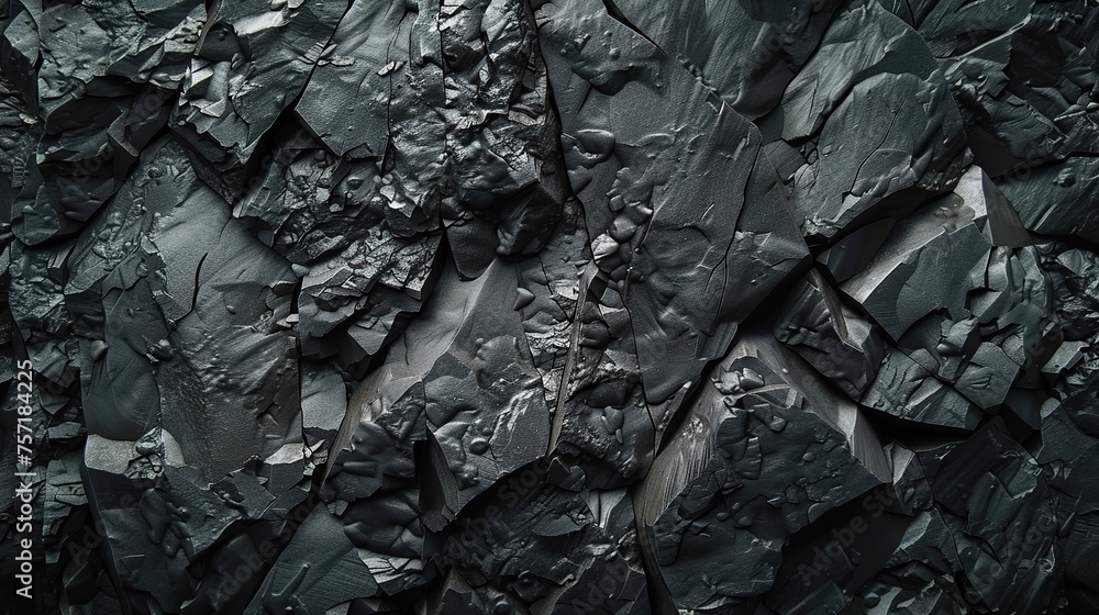 Capturing the intricate fissures in charcoal, this image offers a textured abstract background ideal for bold graphic designs and artistic applications. Capturing the intricate fissures in charcoal, this image offers a textured abstract background ideal for bold graphic designs and artistic applications.
