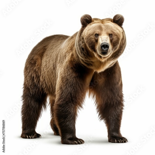 Bear isolated on white background © Michael Böhm
