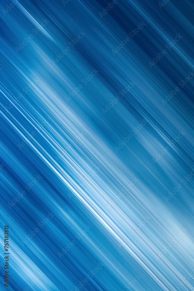 Fototapeta premium Vertical Blue gradient background with stripes.