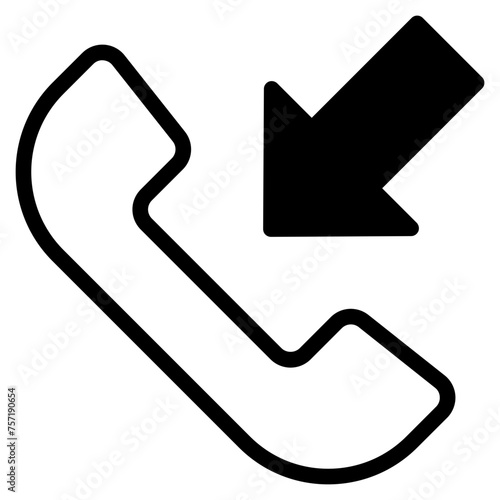 incoming call icon