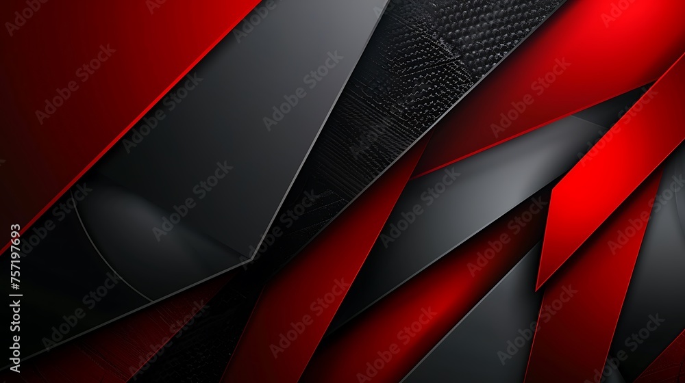 3D red gray techno abstract background overlap layer on dark space with rough decoration. Modern graphic design element cutout shape style concept for web banners, flyer, card, or brochure cover 3D red gray techno abstract background overlap layer on dark space with rough decoration. Modern graphic design element cutout shape style concept for web banners, flyer, card, or brochure cover