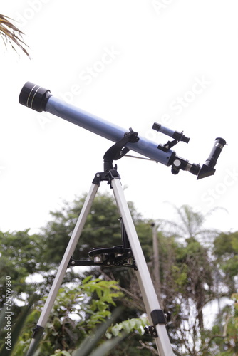 telescope on a tripod