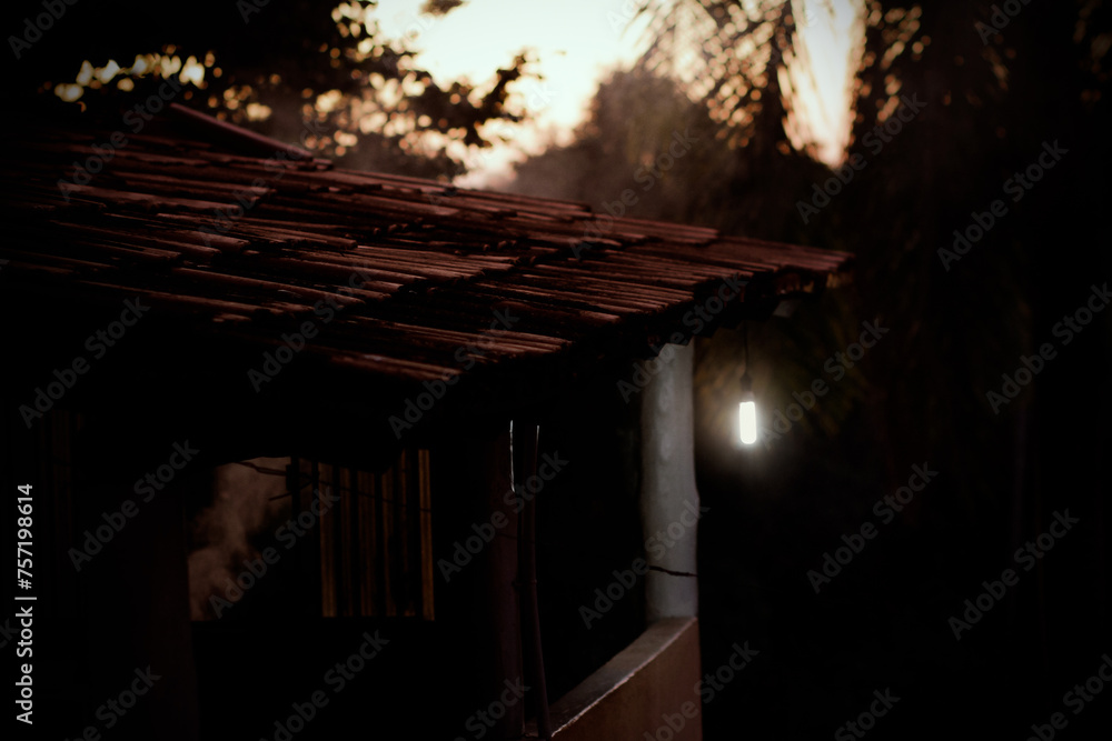 Obraz premium window in the night