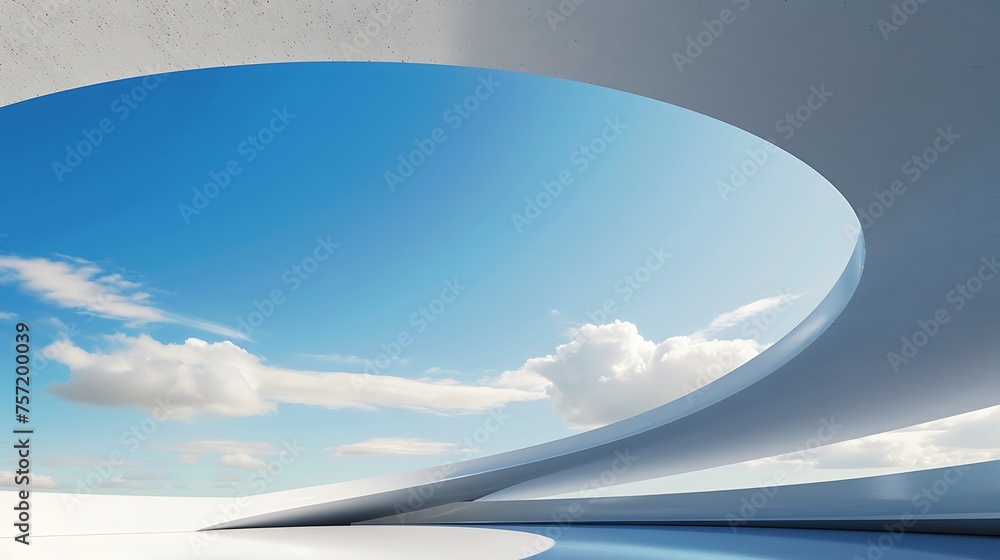 3d render surreal white minimal architecture background with geometric shapes, abstract fantastic design , landmark futuristic panoramic, futuristic scene with copy space, blue sky and cloudy 3d render surreal white minimal architecture background with geometric shapes, abstract fantastic design , landmark futuristic panoramic, futuristic scene with copy space, blue sky and cloudy