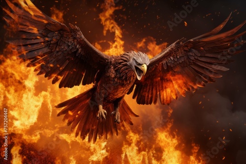 fire eagle fire eagle flame