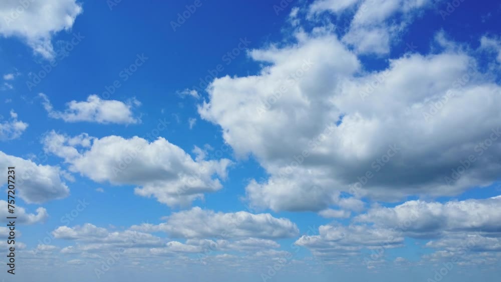 Nice sky clouds texture. Clouds in blue sky. High altitude video. Calming footage.
Nice sky clouds texture. Clouds in blue sky. High altitude video. Calming footage.