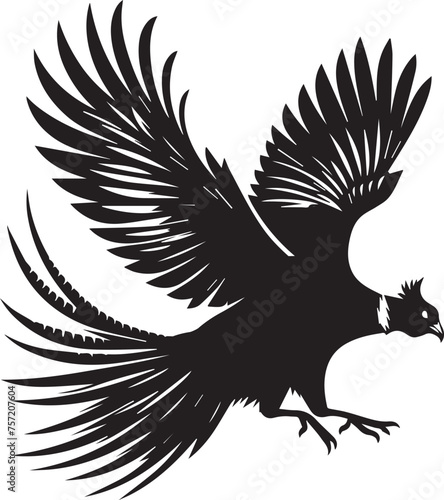 Pheasant Silhouettes EPS Pheasant Vector Pheasant Clipart	
