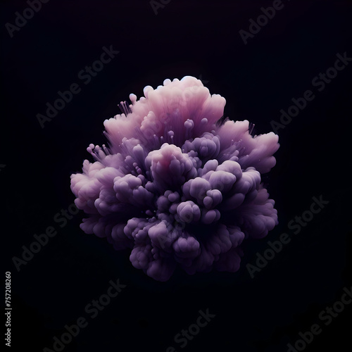bouquet of lilac,pink,lilac, flower, nature, illustration, Ai generated 