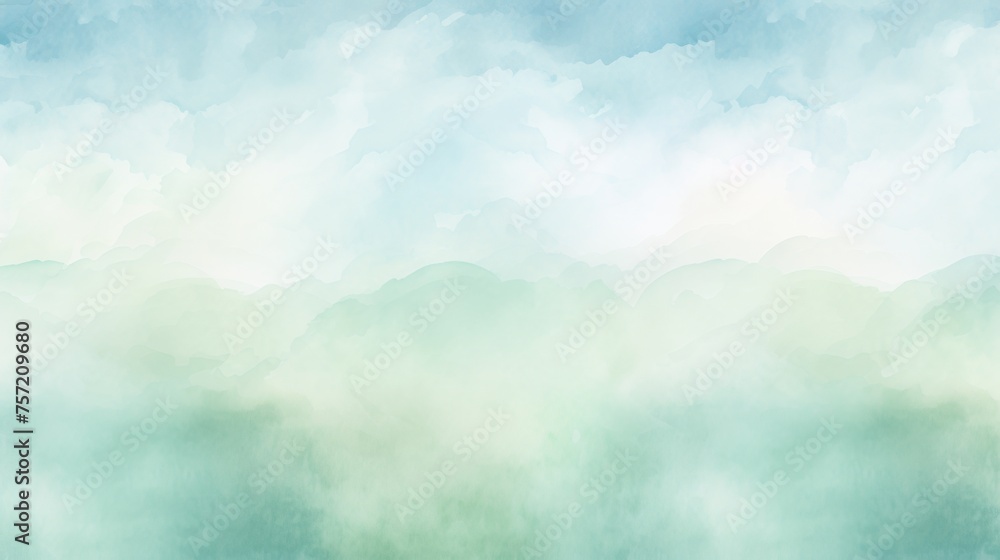 Abstract ombre watercolor background with Sage green, Sky blue, Light gray Abstract ombre watercolor background with Sage green, Sky blue, Light gray