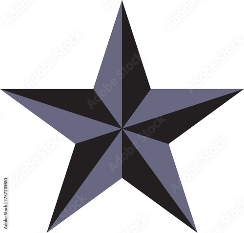 3d star