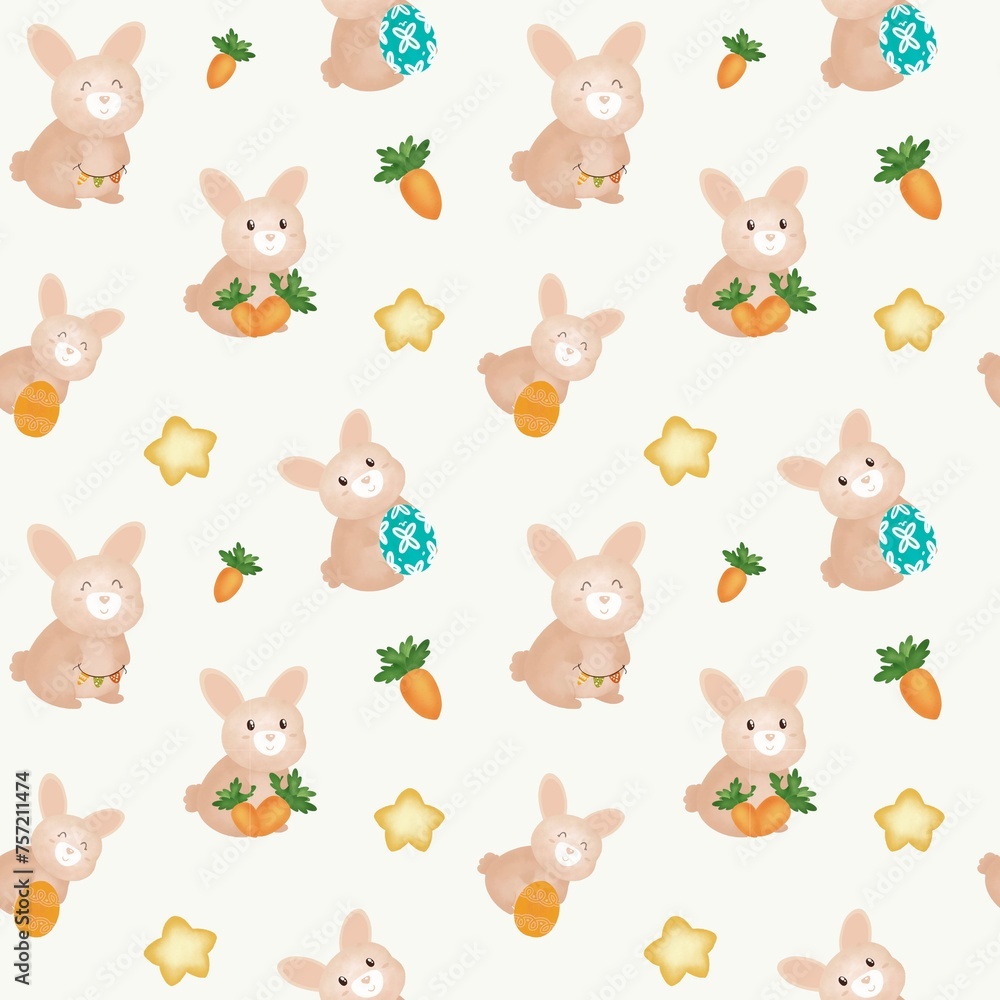 seamless pattern with cats