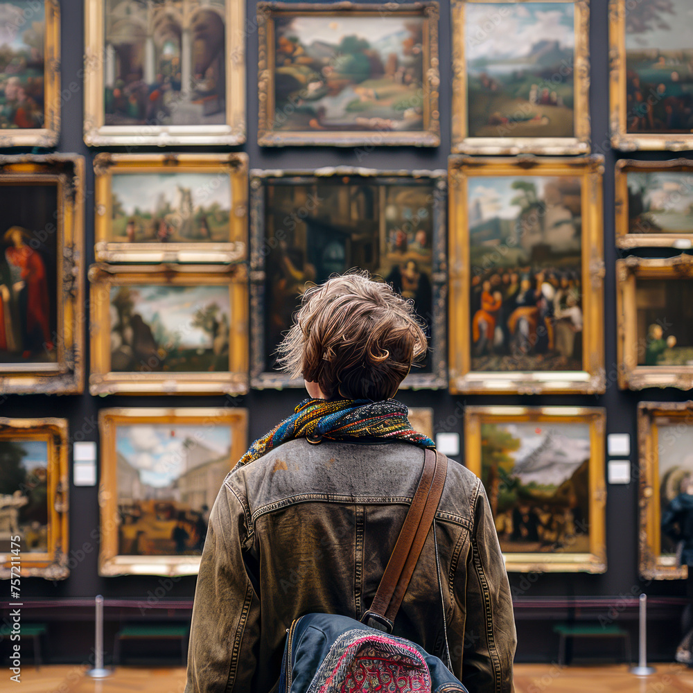 Exploring Renaissance Masterpieces: A Glimpse into the Past through the Eyes of a Museum Visitor