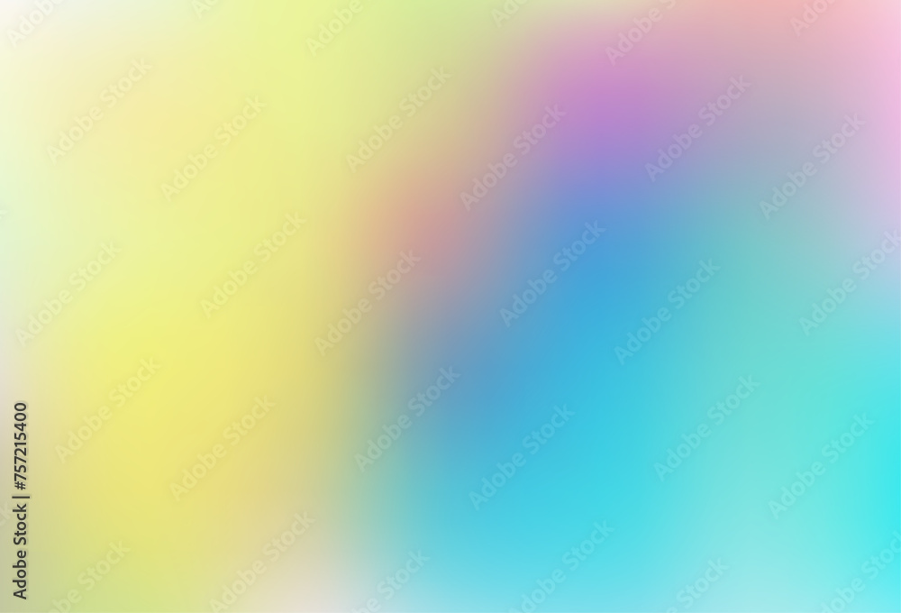 Obraz premium Light Blue, Yellow vector blurred shine abstract template.