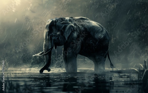 Tearful Elephant