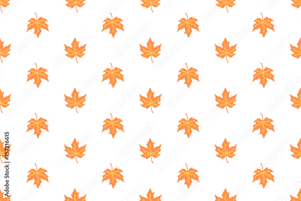 Pattern design with leaf motif Pattern design with leaf motif