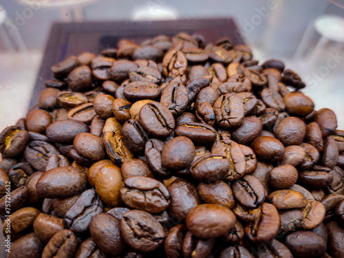 coffee beans background