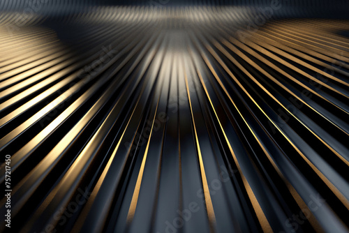 Black gold luxury background, luxury background with golden lines