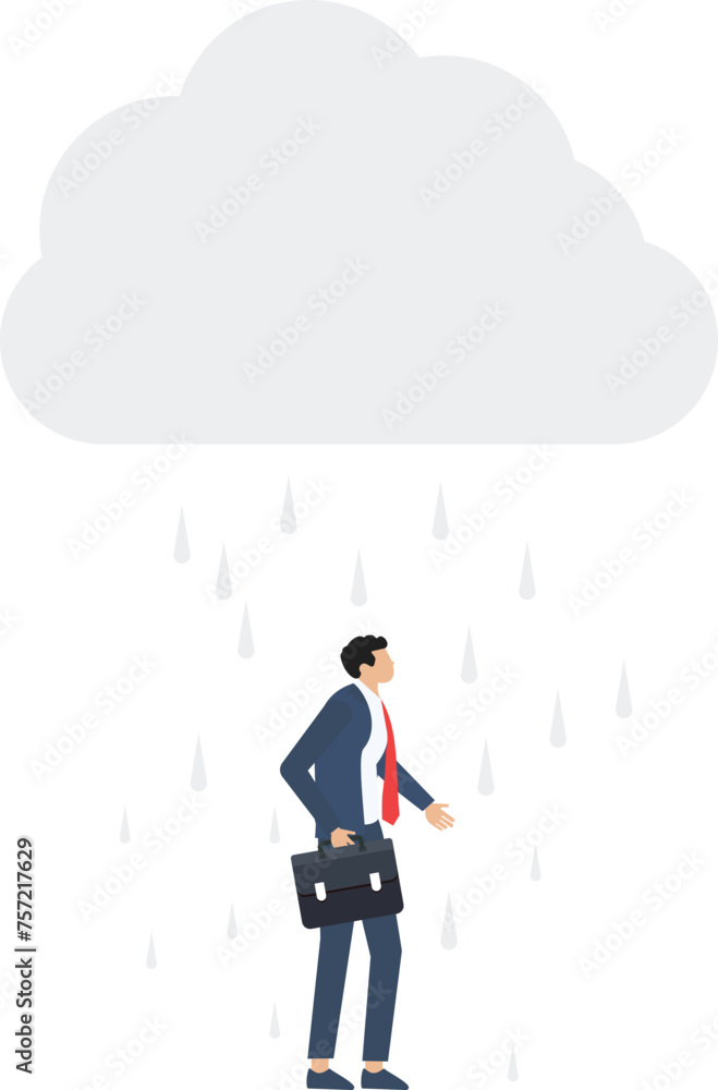 Two Business people with shadow in good mood and bad mood-Business concept vector, Happy and unhappy emotion characters
Two Business people with shadow in good mood and bad mood-Business concept vector, Happy and unhappy emotion characters