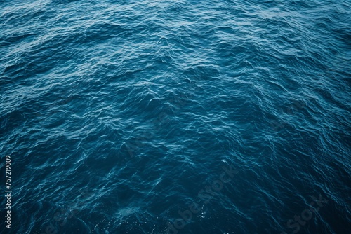 a blue water surface with small ripples