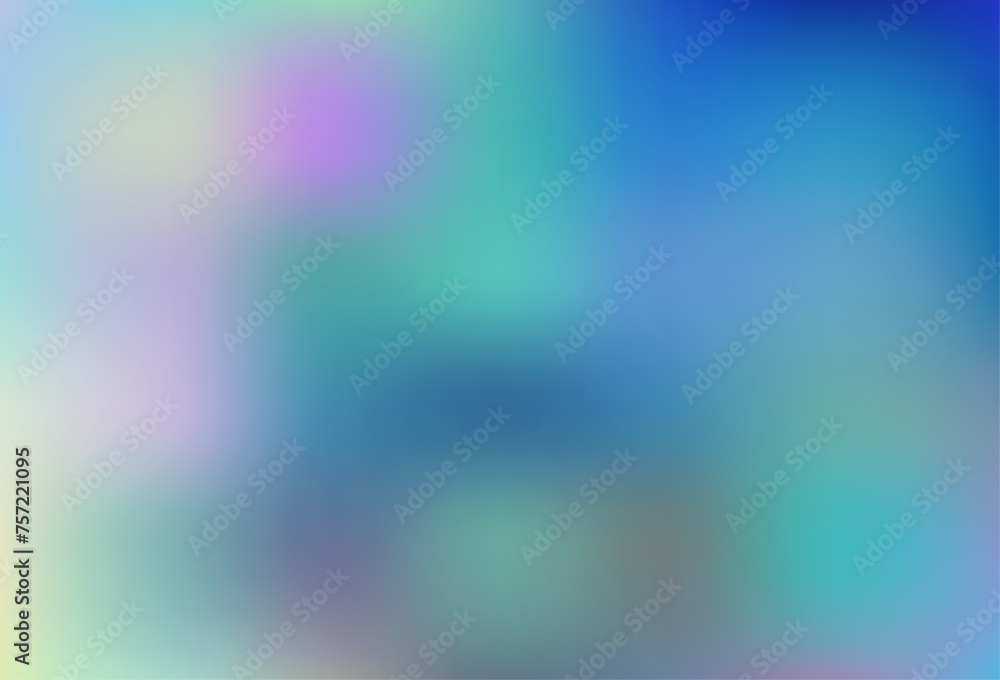 Light Blue, Green vector blurred and colored background.