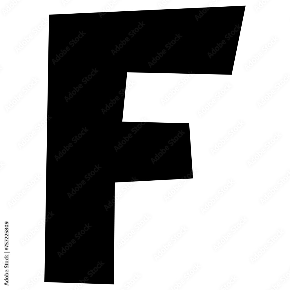 English alphabet F 1 cute on a white background, vector illustration.
English alphabet F 1 cute on a white background, vector illustration.