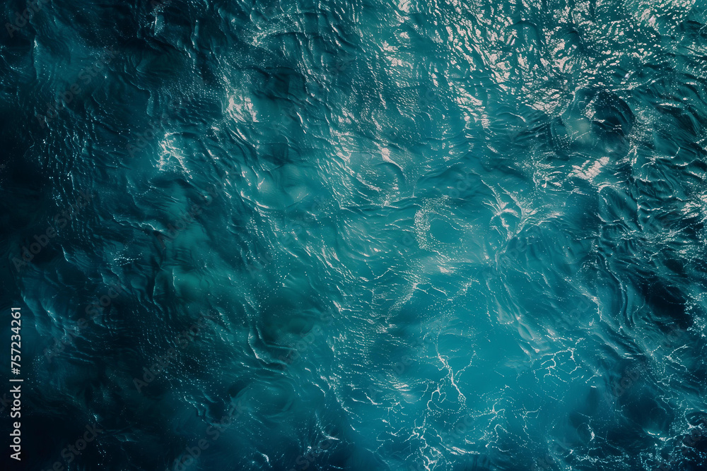 top view of ocean surface top view of ocean surface