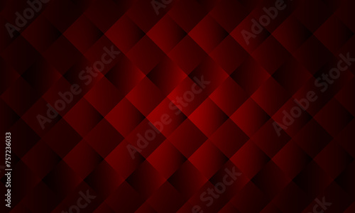 square mosaic on dark red background. geometric. pattern.