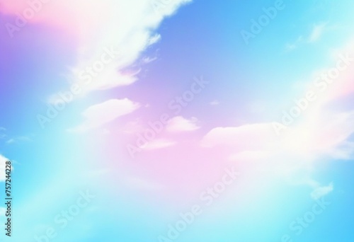 Bright spring sky colorful positive mood design  AI generated