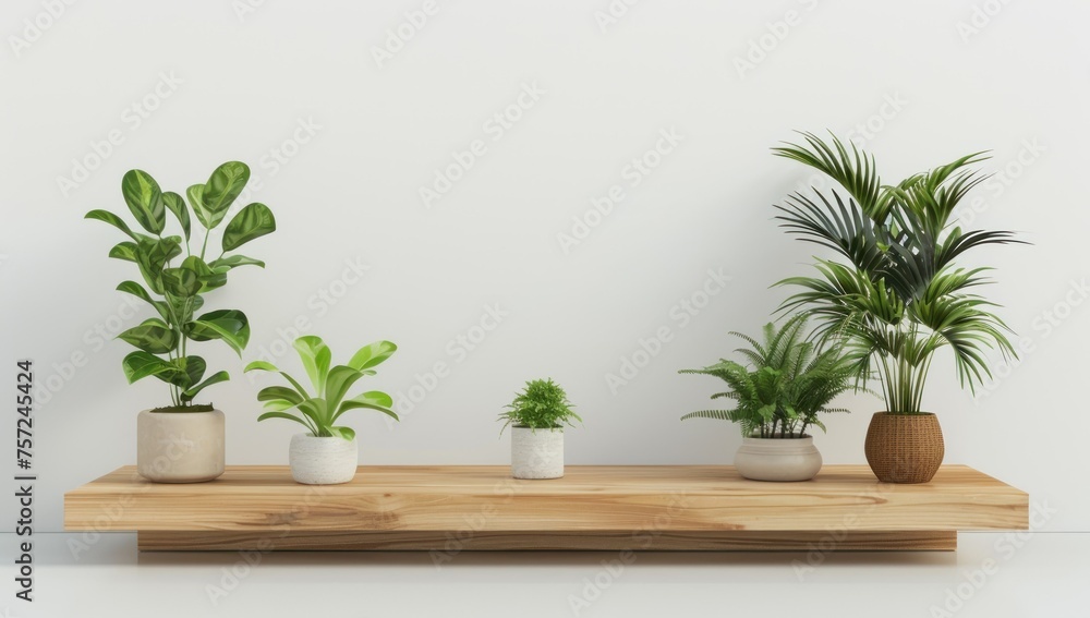Fototapeta premium Flower in a vase on the background of the wall, wallpaper, background, A background featuring green plants in a white living room interior, Textured vase with olive tree branche