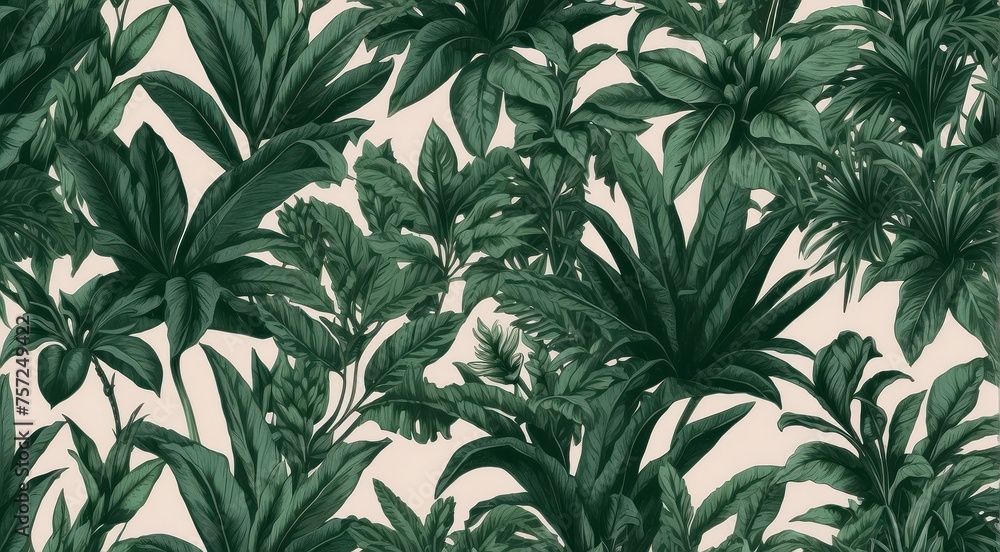 Organic Foliage Simple Hand-Drawn Pencil Illustration of Green Plants and Leaves Pattern, Vintage Botanical Graphic Design Organic Foliage Simple Hand-Drawn Pencil Illustration of Green Plants and Leaves Pattern, Vintage Botanical Graphic Design