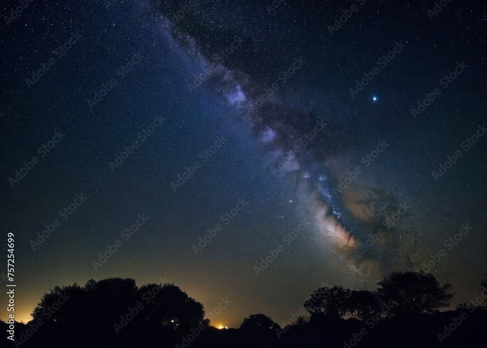 Stars and galaxy outer space sky night universe background Stars and galaxy outer space sky night universe background