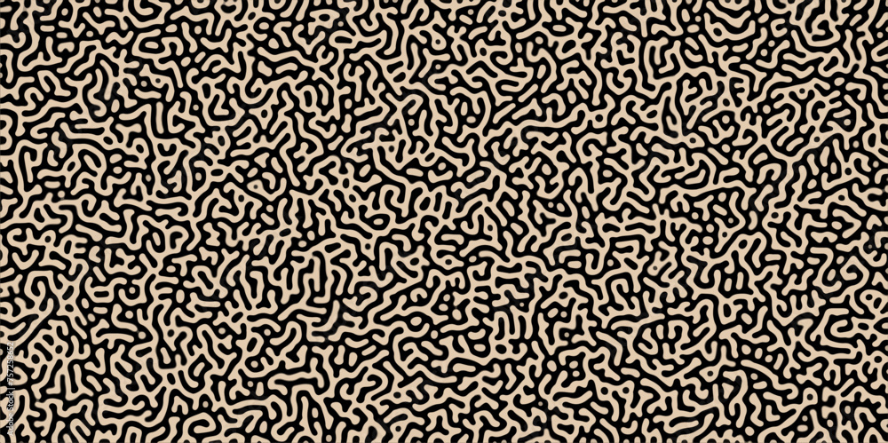 Abstract Turing organic wallpaper with background. Turing reaction diffusion monochrome seamless pattern with chaotic motion. Natural seamless line pattern. Abstract Turing organic wallpaper with background. Turing reaction diffusion monochrome seamless pattern with chaotic motion. Natural seamless line pattern.