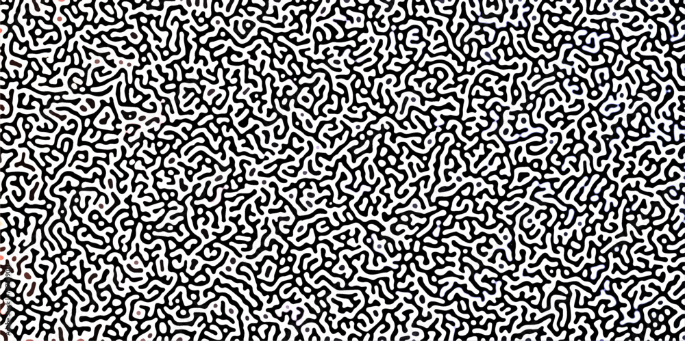 Gradient noise line abstract spread geometric background. Monochrome Turing reaction background. Abstract diffusion pattern with chaotic shapes. Vector illustration Gradient noise line abstract spread geometric background. Monochrome Turing reaction background. Abstract diffusion pattern with chaotic shapes. Vector illustration