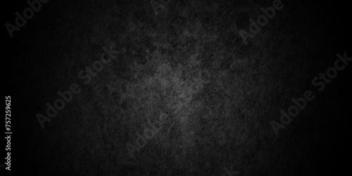 Abstract design with textured black stone wall background. Modern and geometric design with grunge texture, elegant luxury backdrop painting paper texture design .Dark wall texture background space	
