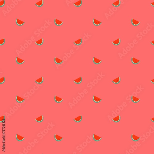 seamless pattern watermelon