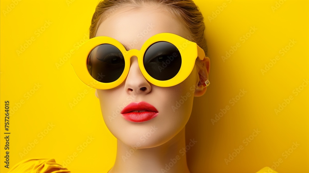 Yellow color themed image with a trendy vibe and modern style Yellow color themed image with a trendy vibe and modern style