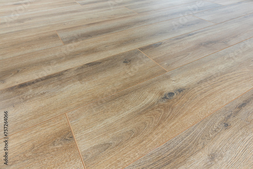 Natural wood laminate parquet floor background
